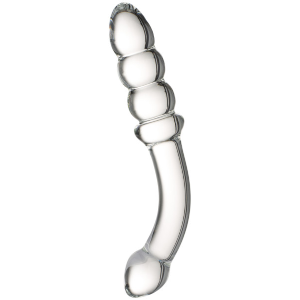 Sinful Ribbed Dildo aus Glas