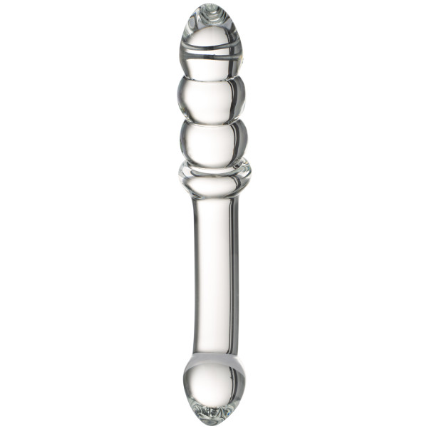 Sinful Ribbed Dildo aus Glas