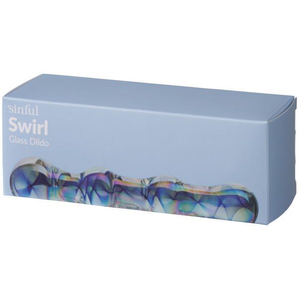 Sinful Swirl Dildo aus Glas