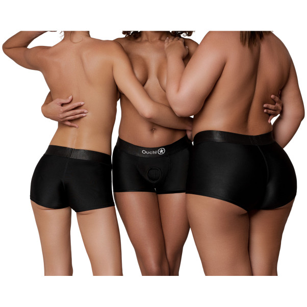 Ouch! Vibrierende Strap-on Boxershorts