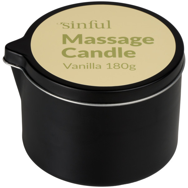 Sinful Massagekerze Vanille 180 g