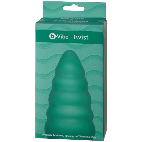 B-Vibe Twist Texturierter Vibrierender Analplug