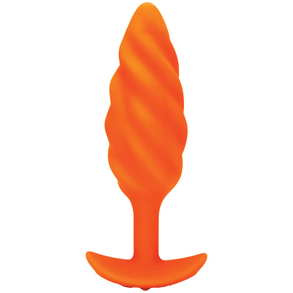 B-Vibe Swirl Textured Vibrating Anal Plug - 29024