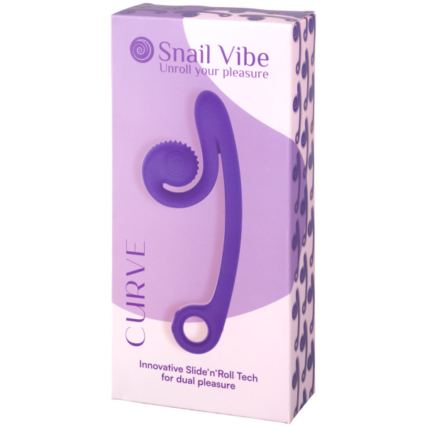 Snail Vibe Curve Wiederaufladbarer Dual Stimulator