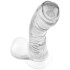 Lazy Buttcock Jelly Dildo Transparent
