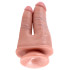 King Cock Double Penetrator Doppeldildo 21 cm mit Saugnapf