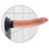 King Cock Realistic Vibrating Dildo 18 cm