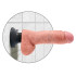 King Cock Realistischer Dildo Vibrator mit Hoden 20 cm