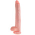 King Cock Realistischer Dildo mit Hoden 35 cm