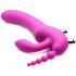 Strap U Regal Rider Triple G Vibrierender Umschnalldildo