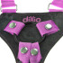 Dillio Umschnalldildo mit Strumpfhalter-Set 18 cm