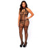 Leg Avenue Netz und Neckholder Catsuit Plus Size