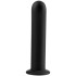 Sinful Slender Black Silikondildo Extra Groß mit Saugnapf 