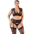 Cottelli BH und Strapsen-Set Plus Size