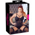 Cottelli Satin Bodystocking Plus Size