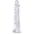 King Cock Durchsichtiger Dildo 22,5 cm mit Saugnapf