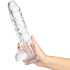 Willie City Classic Realistischer Transparenter Dildo 24,5 cm mit Saugnapf