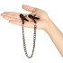 obaie Alligator Nippelklammern mit Kette