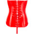 Black Level Lackkorsage und G-String Rot