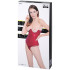 Black Level Lackkorsage und G-String Rot