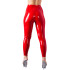 Late X Latex Leggings Rot