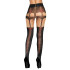 Cottelli Crotchless Strumpfhose mit tabulosem Muster