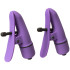 Nipplettes Nippelklammern mit Vibrator Violett