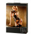Abierta Fina Bodystocking mit Spitze und Strass