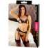Cottelli Collection Dreiteiliges Suspender-Set