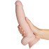 King Cock Plus Triple Density Dildo mit Hoden 24 cm mit Saugnapf