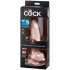 King Cock Plus Triple Density Dildo mit Hoden 24 cm mit Saugnapf