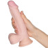 King Cock Plus Triple Density Dildo mit Hoden und Saugnapf 23 cm