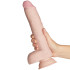 King Cock Plus Triple Density Fat Dildo mit Hoden 27,5 cm mit Saugnapf