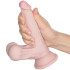 King Cock Plus Triple Density Dildo mit Schwingenden Hoden 19 cm