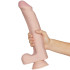 King Cock Plus Triple Density Dildo mit Hoden und Saugnapf 33 cm