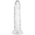 Willie City Transparenter Realistischer Dildo mit Saugnapf 13 cm