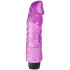 baseks Realistic Multispeed Purple Dildo Vibrator XL