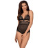 Obsessive Schwarzer Ouvert-Body