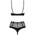 Obsessive BH-Set Sharlotte in Schwarz