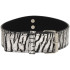 baseks Zebrahalsband mit Kette