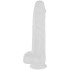 Willie City Classic Realistischer Transparent-Mattierter Dildo 24,5 cm