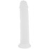 Willie City Realistischer Transparent-Mattierter Dildo mit Saugnapf 22 cm