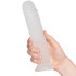 Willie City Realistischer Transparent-Mattierter Dildo mit Saugnapf 22 cm