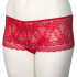 NORTIE Gunilla Schrittfreier Hipster aus roter Spitze Plus Size
