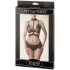 Grey Velvet Sexy Neckholder Spitze BH Set