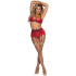 Seven ‘til Midnight Rotes Spitzen-BH-Set