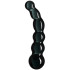 Sinful Black Groove Glasdildo 17 cm