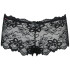 Obsessive Idillia Shorties Schwarze Spitzenshorts