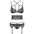 Obsessive Frivolla BH- und Strumpfhalter-Set