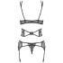 Obsessive Frivolla BH- und Strumpfhalter-Set